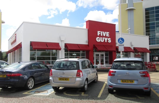 Five Guys Cheshire 2