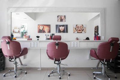 beauty salon compress