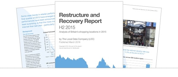 Restructure and Recovery Report (H2 2015)